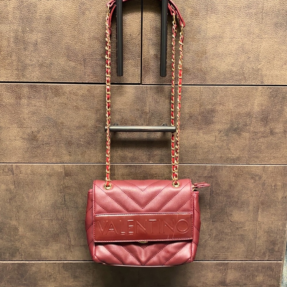 Small red chain purse Valentino by Mario Valentino